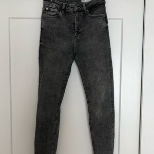 Zara Dark Gray Skinny Jeans